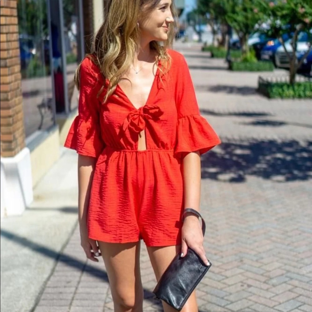 Red Romper